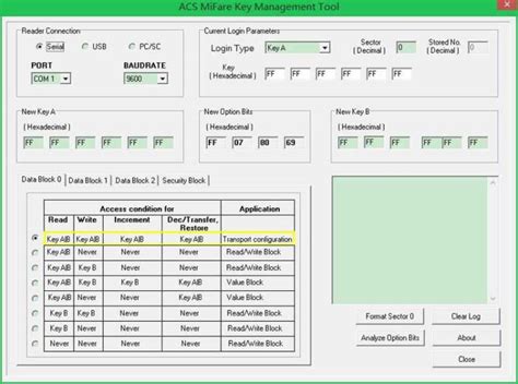 are mifare card encoders generic|acs MIFARE key management tool.